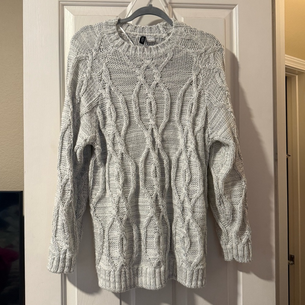 H&M Long Sparkly Sweater